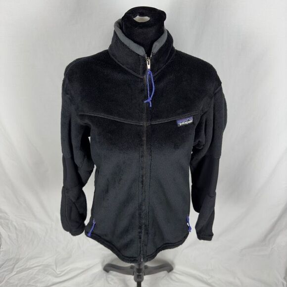 Patagonia Mock Neck Black Full Zip Fleece Jacket - Women’s M - Picture 4 of 9